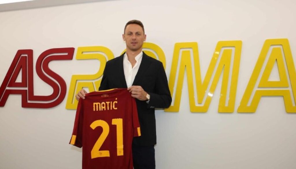 Неманя Матич вече официално е играч на Рома bet365