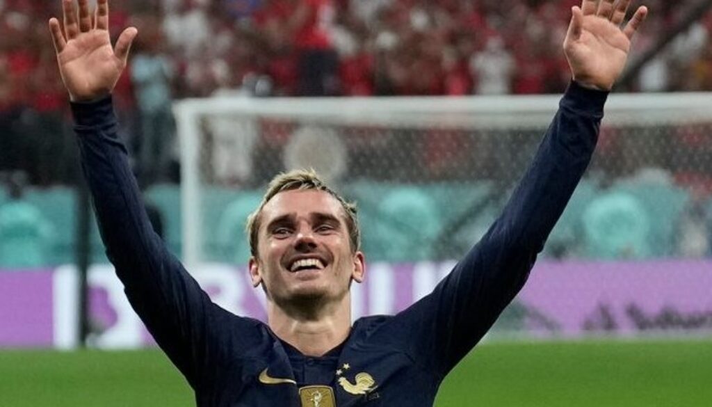 Антоан Гризман не скри радостта си от успеха над Мароко bet365